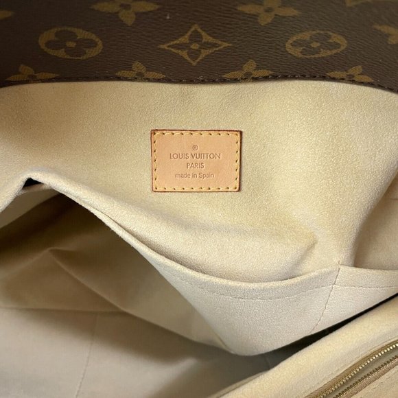 LOUIS VUITTON Authentic Artsy MM Tote Monogram LV Shoulder Large LV +Dust Bag - Picture 13 of 16